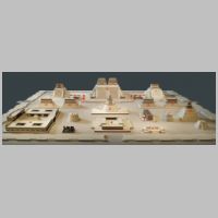 Model Templo Mayor, National Museum of Anthropology, Mexico City, photo Steve Cadman, Wikipedia.jpg